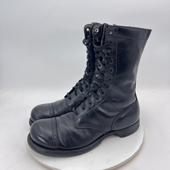 Corcoran Other - Corcoran Brand of Quality Men Size 9E Black Leather Tactical Military Boot